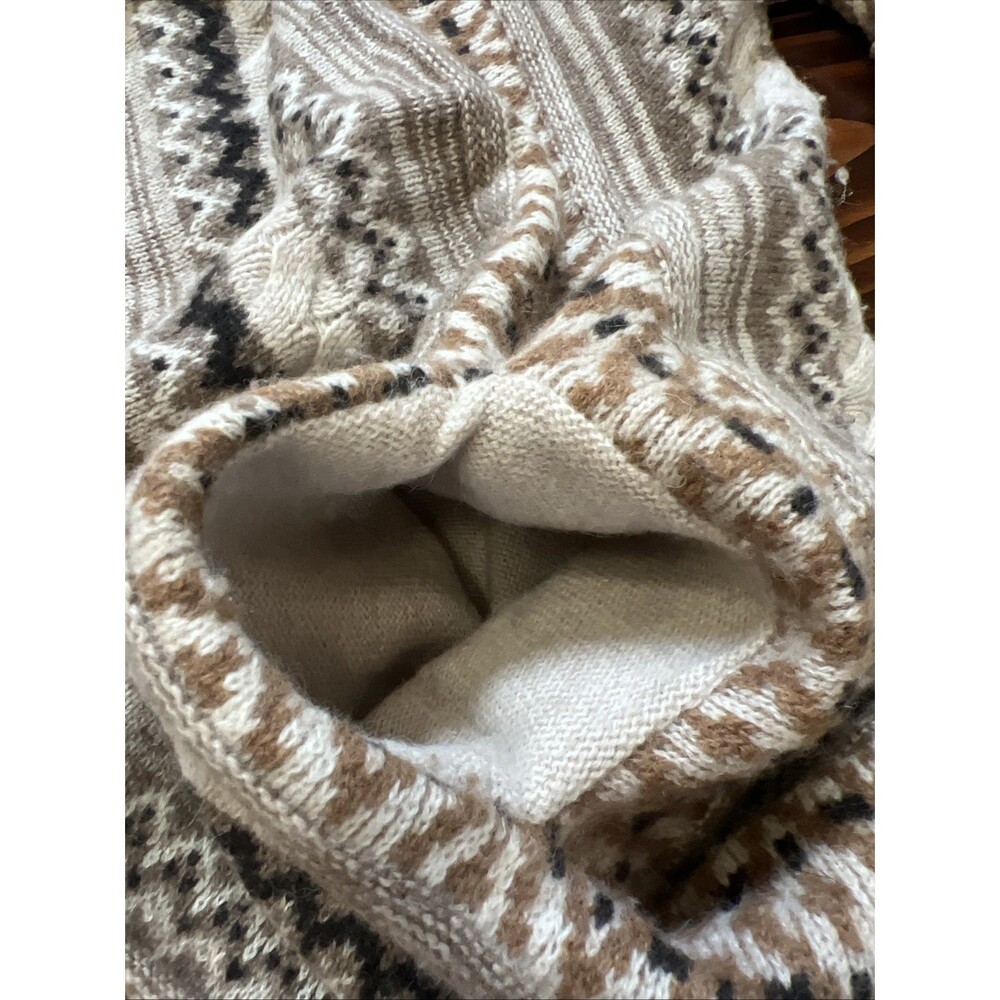 J. JILL Cardigan Wool Alpaca Blend Boho Western Sweater Women's Size Large - Picture 6 of 7